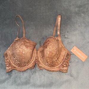 New with Tag ThirdLove 24/7 Lace Balconette Bra Size 34 C 1/2